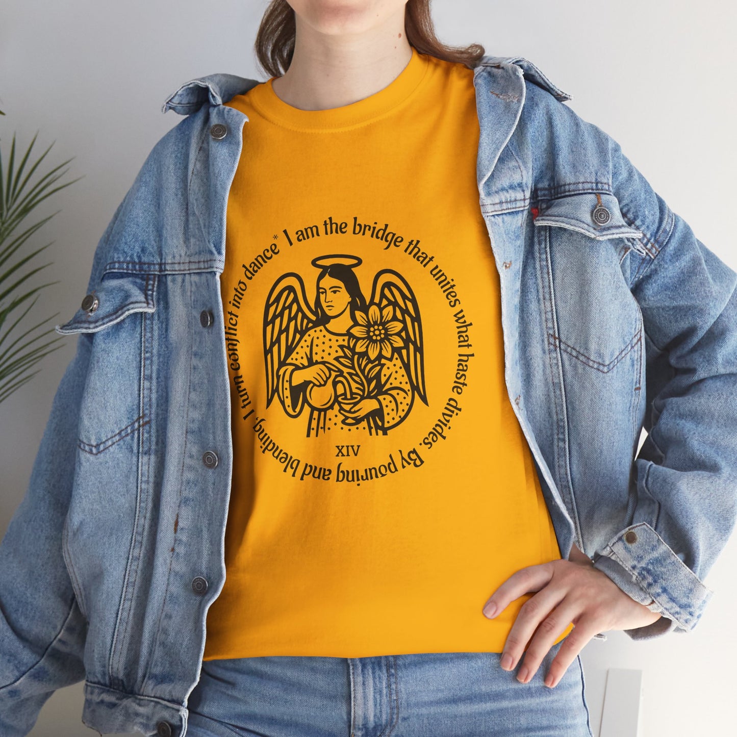 Temperance - ArcanaPop T-Shirt – Where Tarot Magic Meets Pop Art