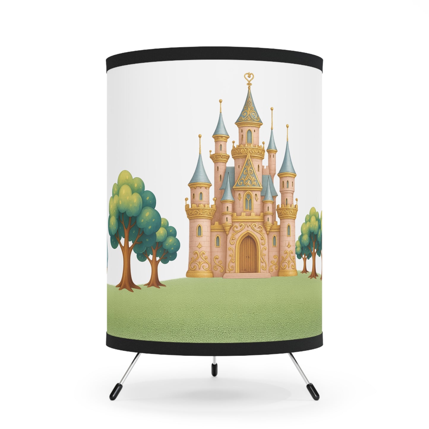 ENCHANTED LIGHTS. Dream Worlds in Your Room. Calming Tripod Lamp. CASTLE