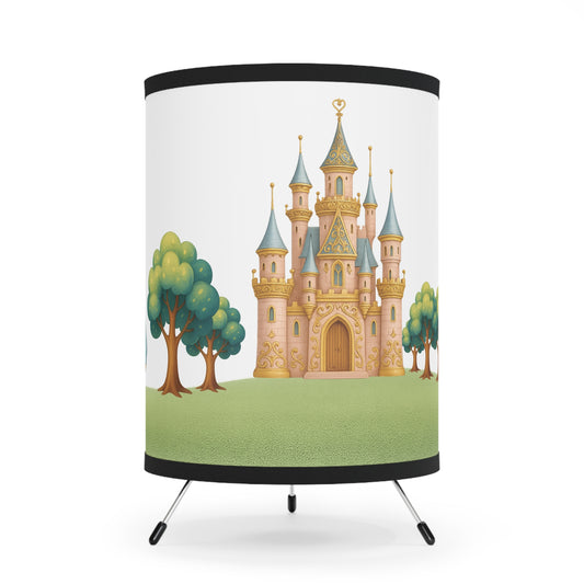 ENCHANTED LIGHTS. Dream Worlds in Your Room. Calming Tripod Lamp. CASTLE