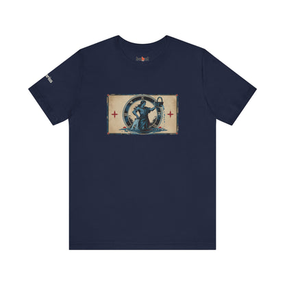 Aquarius - Gothic Zodiac T-Shirt. Zodiac in the Shadows