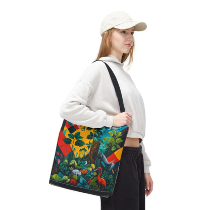 Artistic Surge - Eco-Friendly Canvas Tote Bag - NATURE