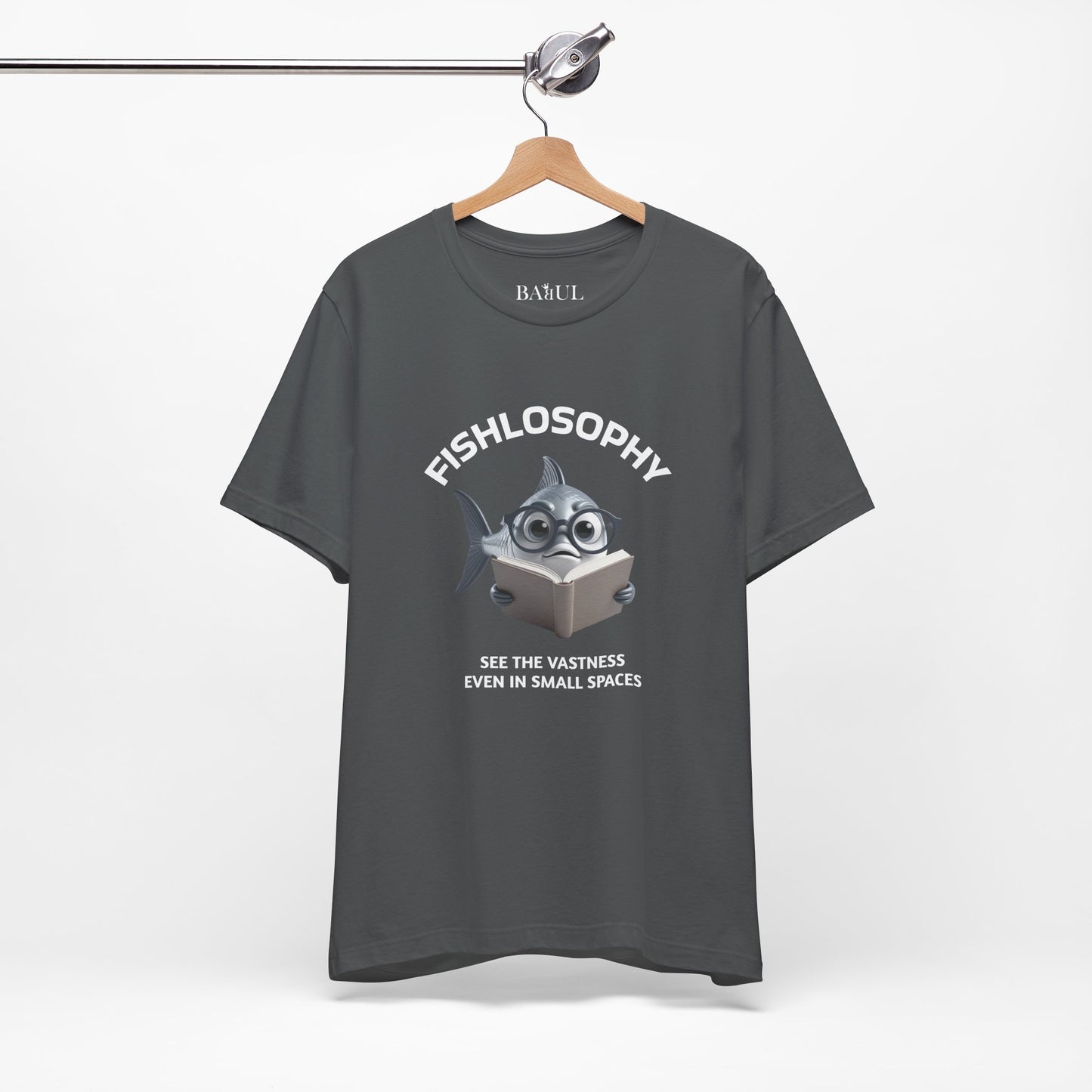 Fishlosophy Unisex Jersey Short Sleeve Tee –  See the vastness even in small spaces