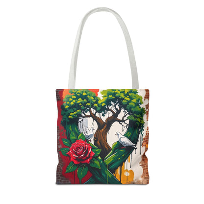 Artistic Surge - Eco-Friendly Canvas Tote Bag - ROSE
