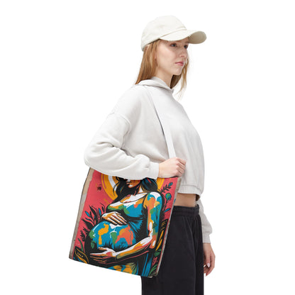 Artistic Surge - Eco-Friendly Canvas Tote Bag - MATERNITY