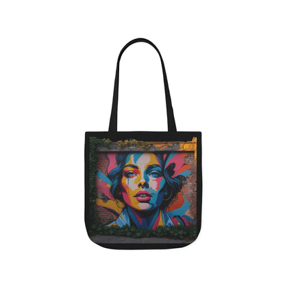 Artistic Surge - Eco-Friendly Canvas Tote Bag - FEMALE FACE