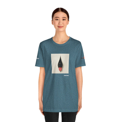 DOGART Unisex Jersey Dog T-Shirt - FONTANA - Iconic Painting Reimagined with Dogs