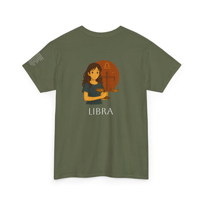 LIBRA - Dreamy Zodiac T-Shirts – The Magic of the Stars in Ghibli Style