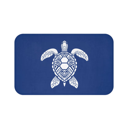 Tribal Bath Mat. Ocean Energy, Tribal Style