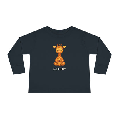 Zen Inside Long Sleeve Tee - GIRAFFE