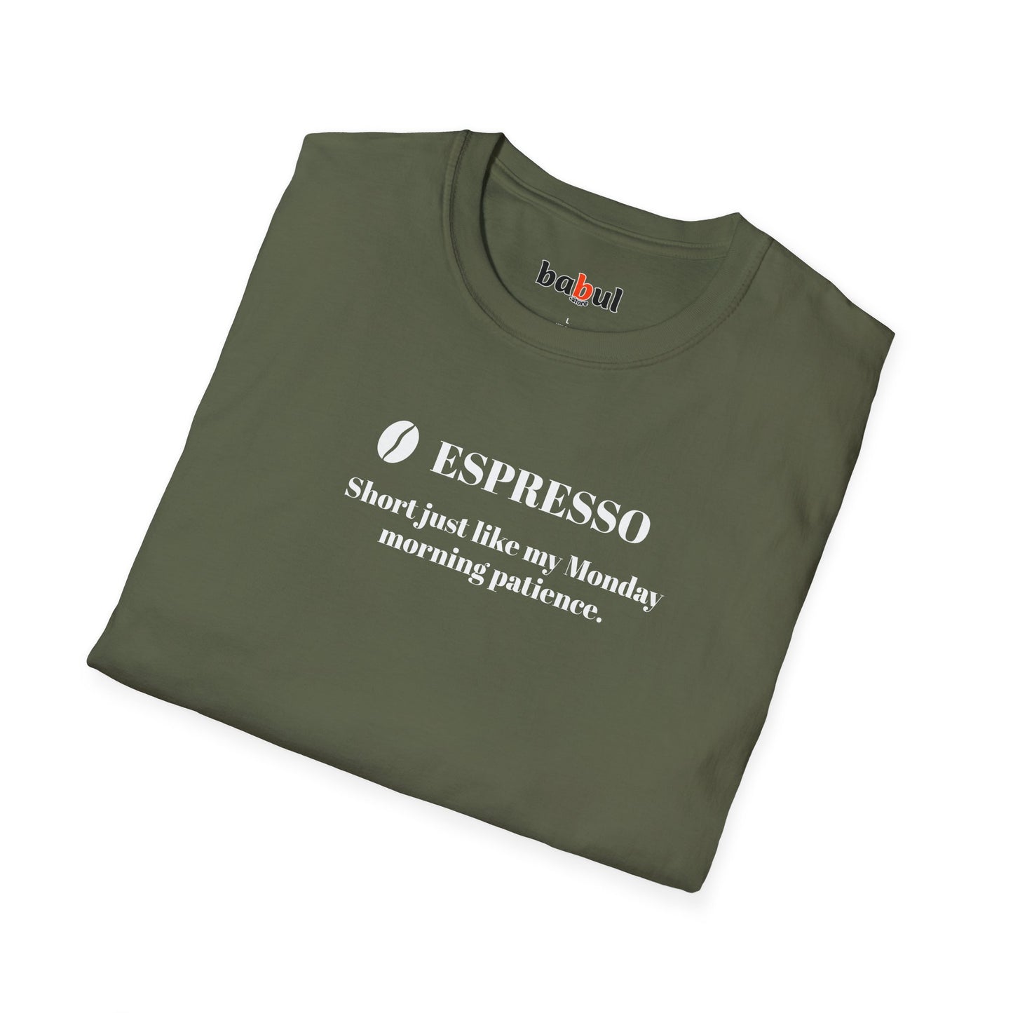 CoffeeTherapy T-Shirt – Irony Is the Best Cure (Right After Coffee)