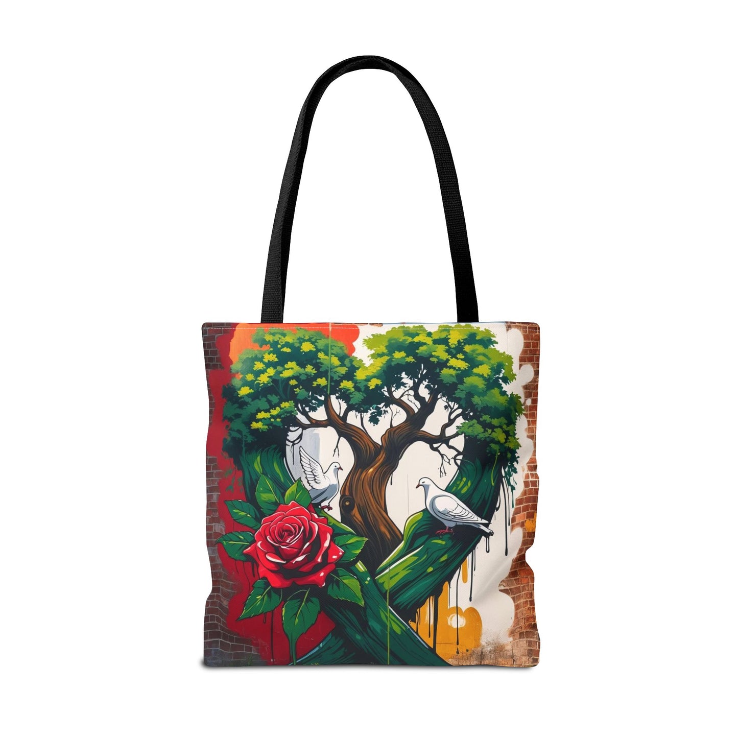 Artistic Surge - Eco-Friendly Canvas Tote Bag - ROSE