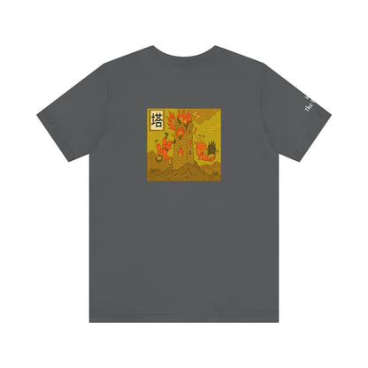 The Tower - Tarot in Ukiyo-e Style