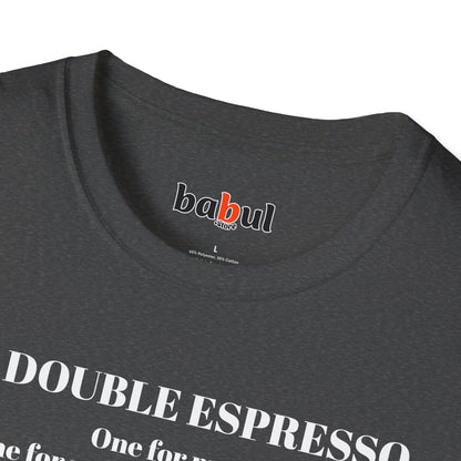 CoffeeTherapy T-Shirt – Irony Is the Best Cure (Right After Coffee)