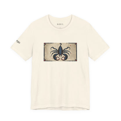 Scorpio - Gothic Zodiac T-Shirt. Zodiac in the Shadows