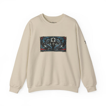 Pisces - Gothic Zodiac Blue Sweatshirt