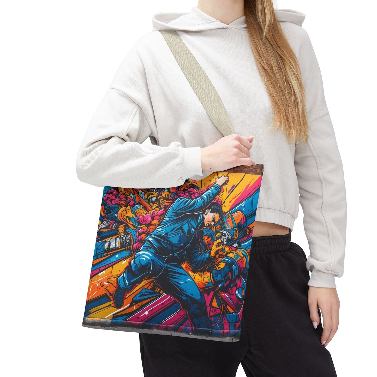 Artistic Surge - Eco-Friendly Canvas Tote Bag - MECHANICS