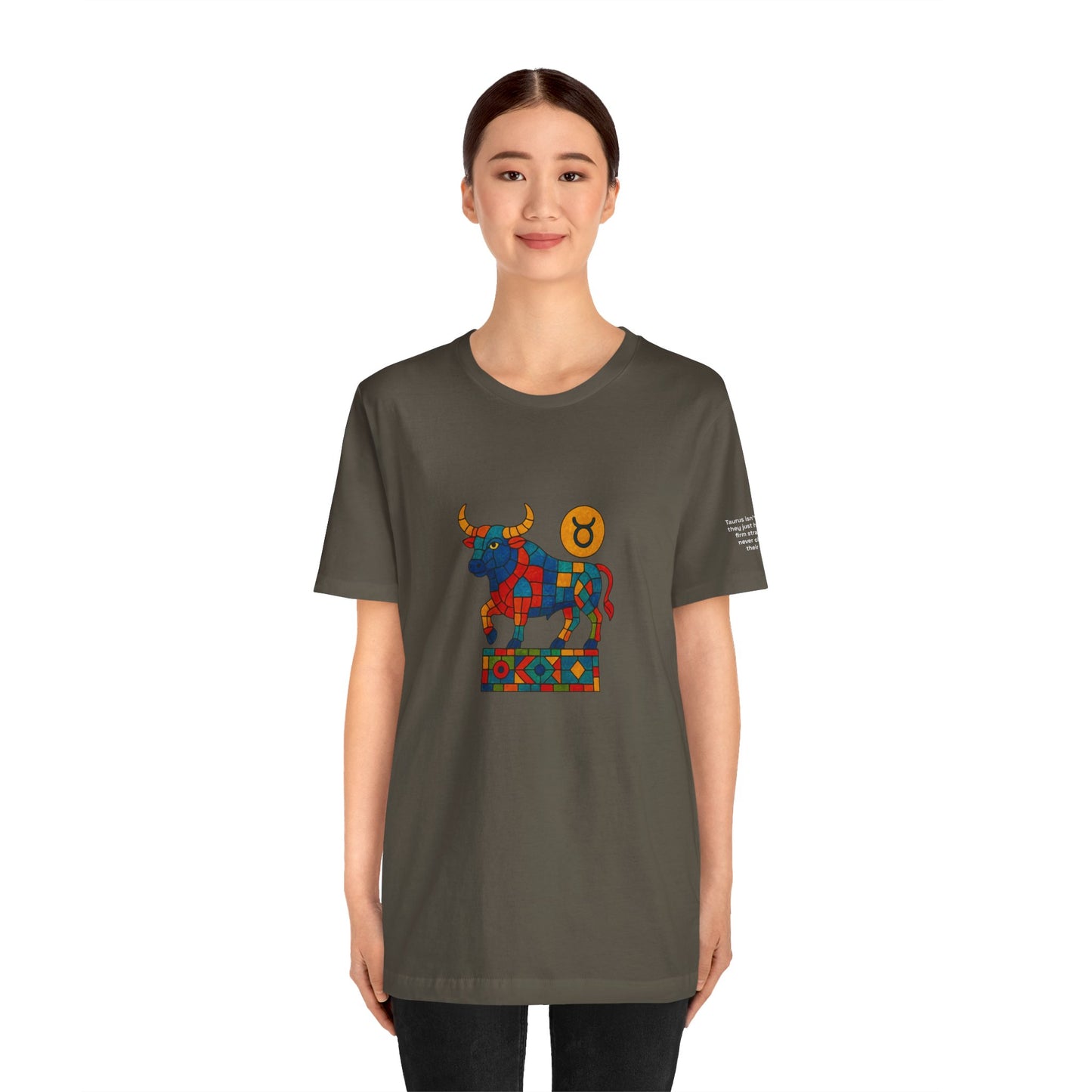 TAURUS - T-shirt, The Zodiac in Colors