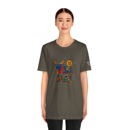 TAURUS - T-shirt, The Zodiac in Colors