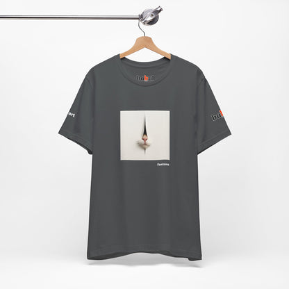 CATART Unisex Jersey Cat T-Shirt - FONTANA - Iconic Painting Reimagined with Cats