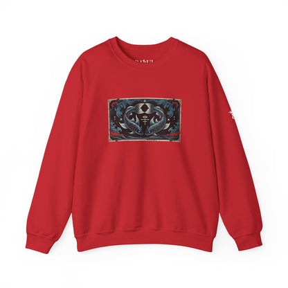 Pisces - Gothic Zodiac Blue Sweatshirt
