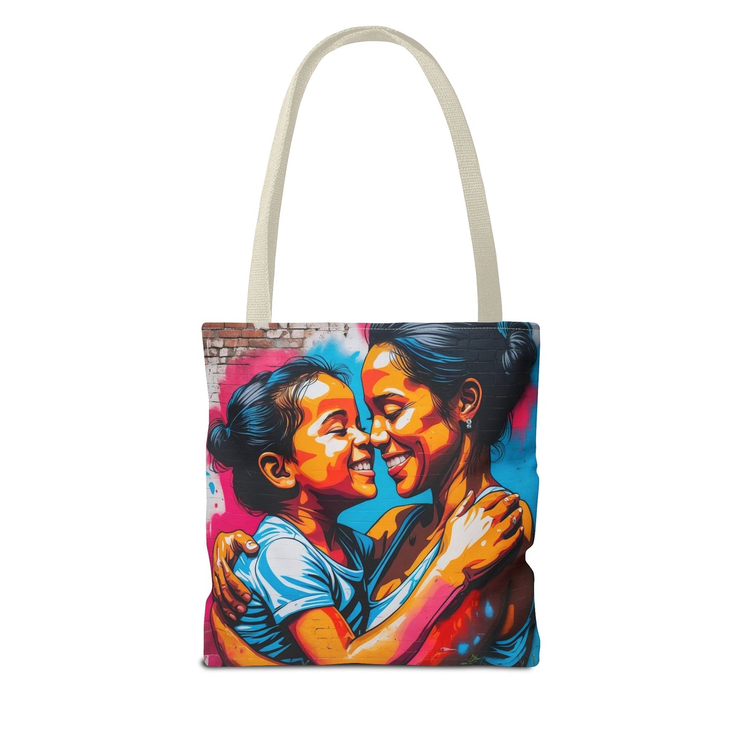 Artistic Surge - Eco-Friendly Canvas Tote Bag - SMILING HUG