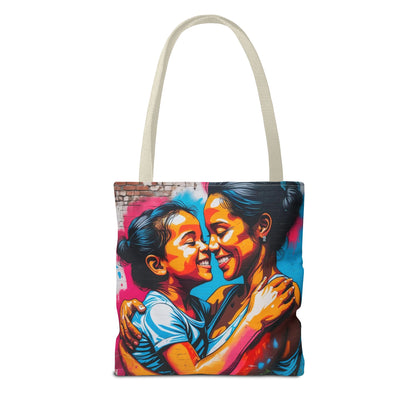 Artistic Surge - Eco-Friendly Canvas Tote Bag - SMILING HUG