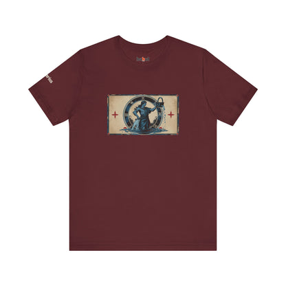 Aquarius - Gothic Zodiac T-Shirt. Zodiac in the Shadows
