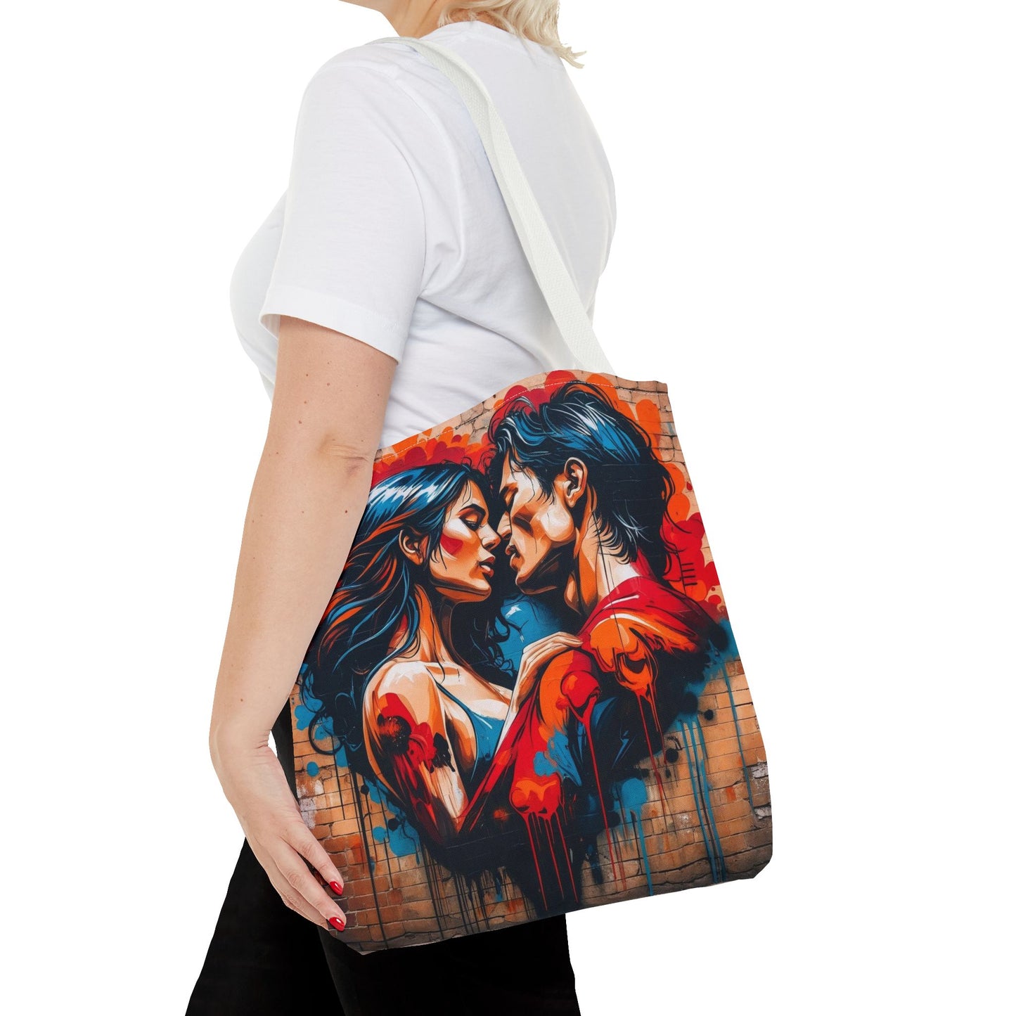 Artistic Surge - Eco-Friendly Canvas Tote Bag - LOVERS
