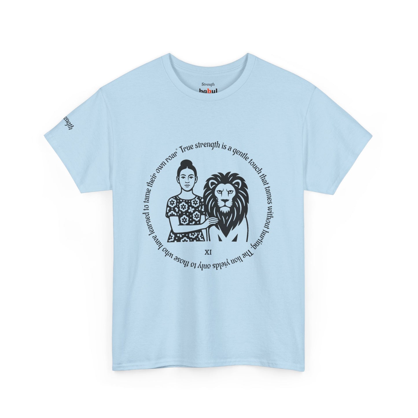 Strength - ArcanaPop T-Shirt – Where Tarot Magic Meets Pop Art
