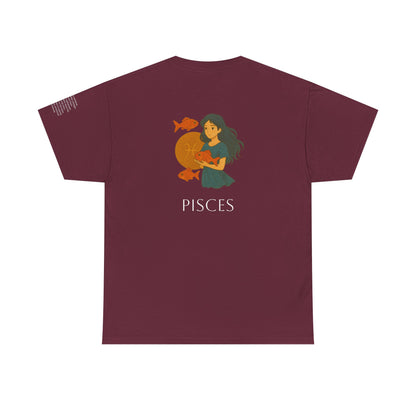 PISCES - Dreamy Zodiac T-Shirts – The Magic of the Stars in Ghibli Style