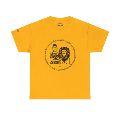 Strength - ArcanaPop T-Shirt – Where Tarot Magic Meets Pop Art
