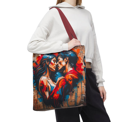 Artistic Surge - Eco-Friendly Canvas Tote Bag - LOVERS