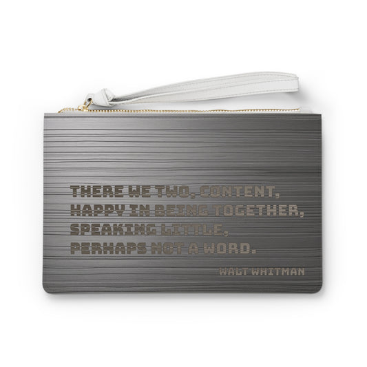 POET'S POUCHES. Words You Can Hold. Whitman