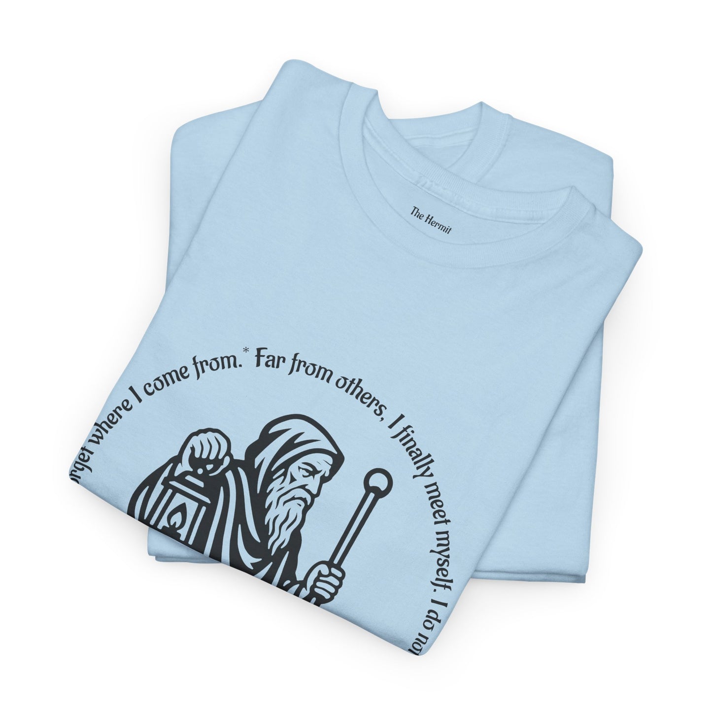 The Hermit - ArcanaPop T-Shirt – Where Tarot Magic Meets Pop Art