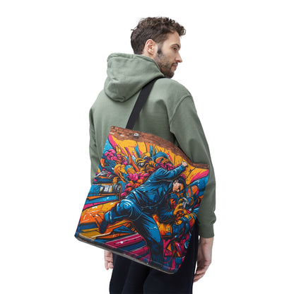 Artistic Surge - Eco-Friendly Canvas Tote Bag - MECHANICS