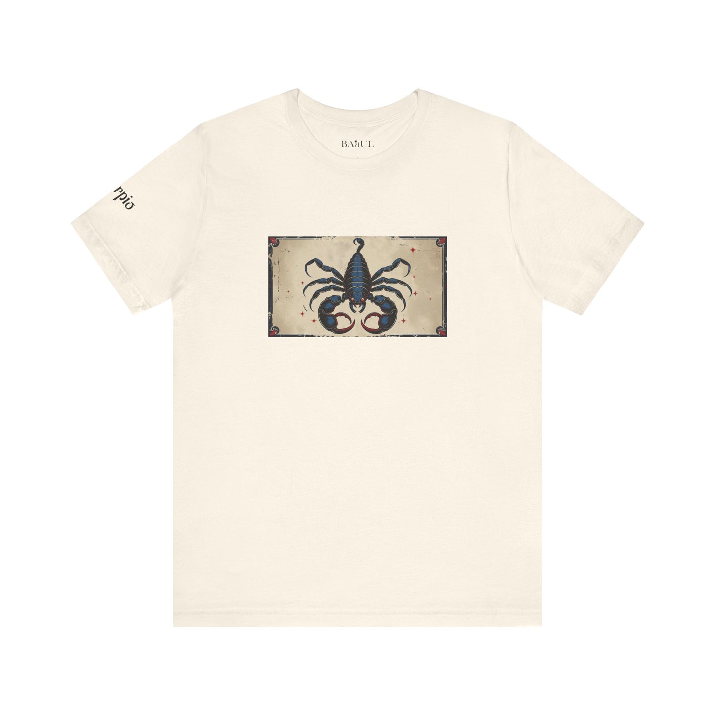 Scorpio - Gothic Zodiac T-Shirt. Zodiac in the Shadows