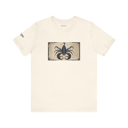 Scorpio - Gothic Zodiac T-Shirt. Zodiac in the Shadows