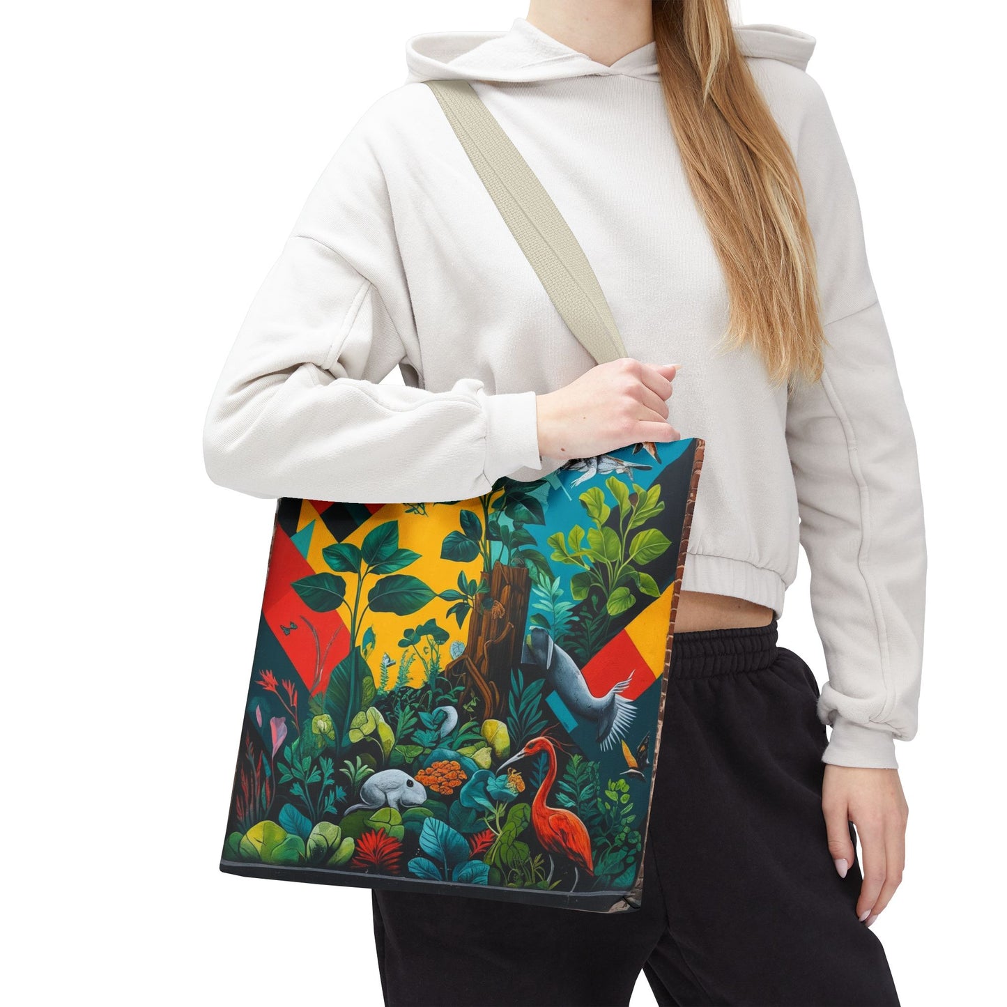 Artistic Surge - Eco-Friendly Canvas Tote Bag - NATURE