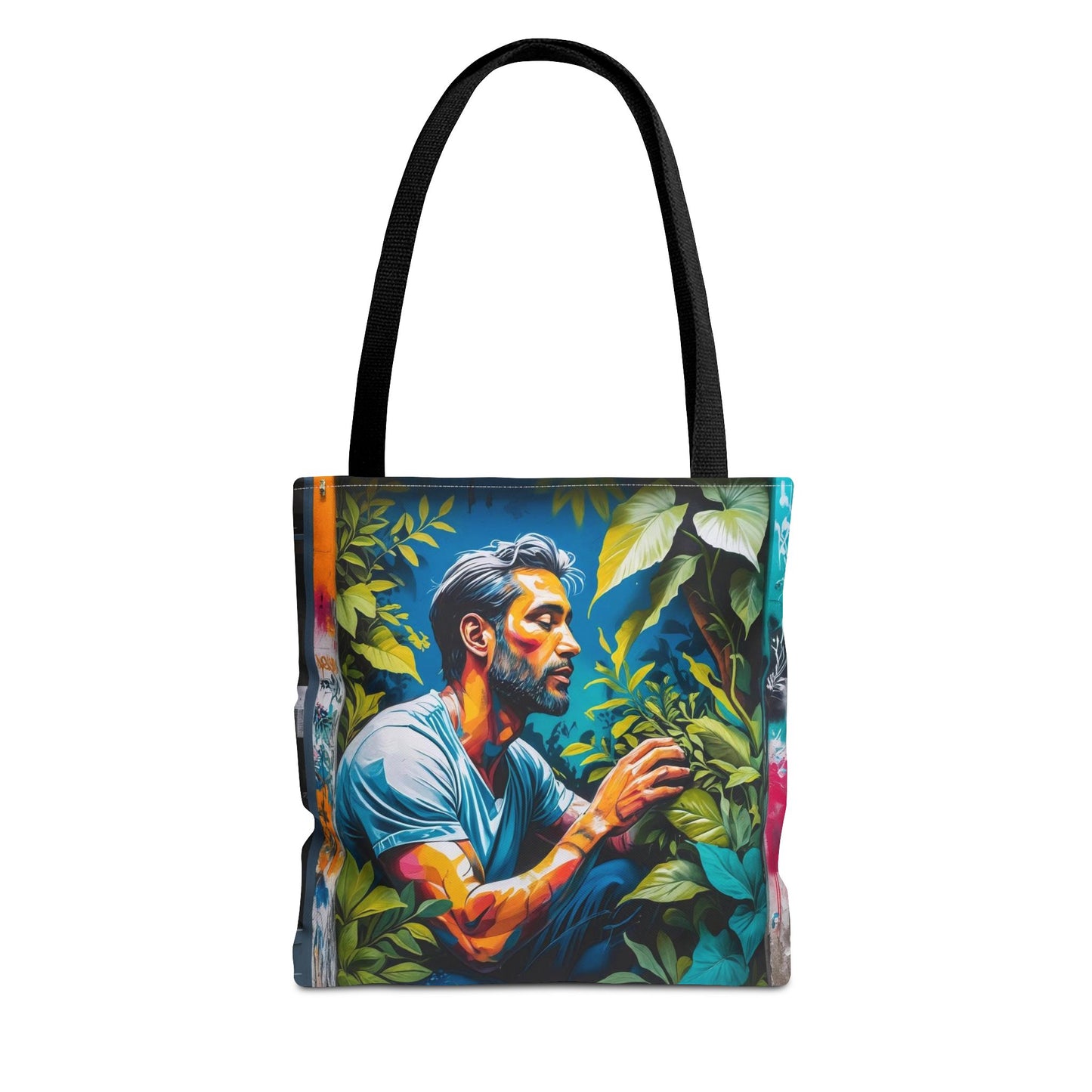 Artistic Surge - Eco-Friendly Canvas Tote Bag - LOVE FOR NATURE