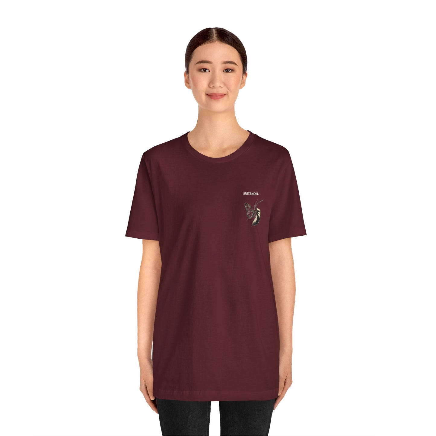 METANOIA T-Shirt – From Silence to Flight (Reverse)