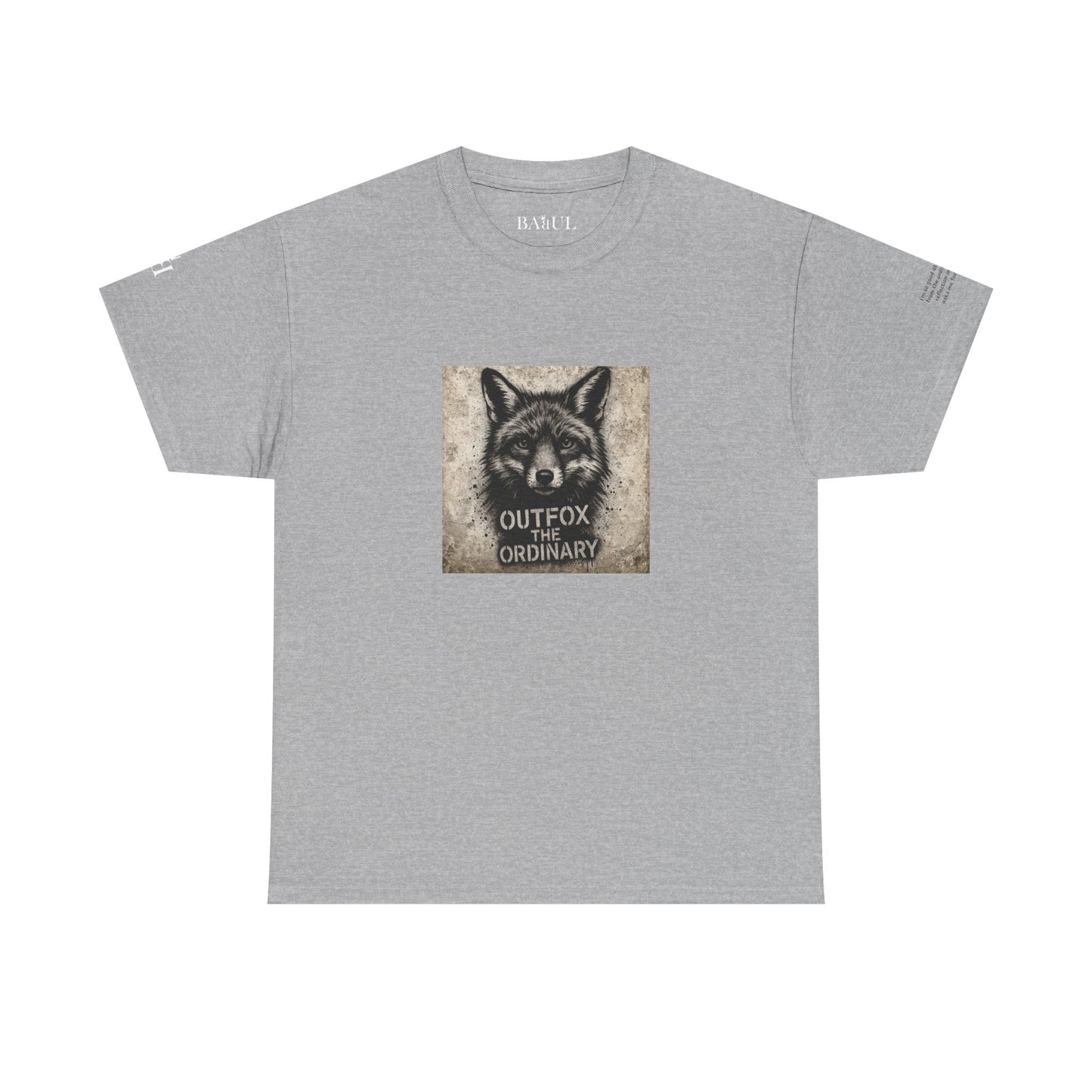 Rebel Graphic Tee - Unisex Heavy Cotton T-Shirt for the Wild at Heart. Rebel Tees, Born to Be Worn - Outfox The Ordinary