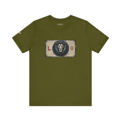 Leo - Gothic Zodiac T-Shirt. Zodiac in the Shadows