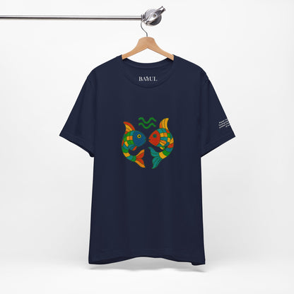 PISCES - T-shirt, The Zodiac in Colors