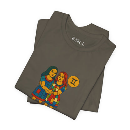 GEMINI - T-shirt, The Zodiac in Colors