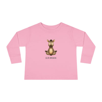 Zen Inside Long Sleeve Tee - ZEBRA