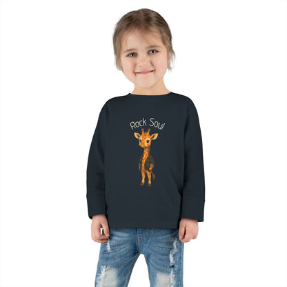 Rock Soul Kids Tees - Giraffe - Sweet Animals with a Rebel Beat