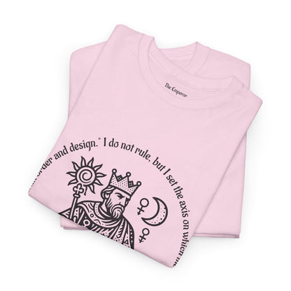 The Emperor - ArcanaPop T-Shirt – Where Tarot Magic Meets Pop Art