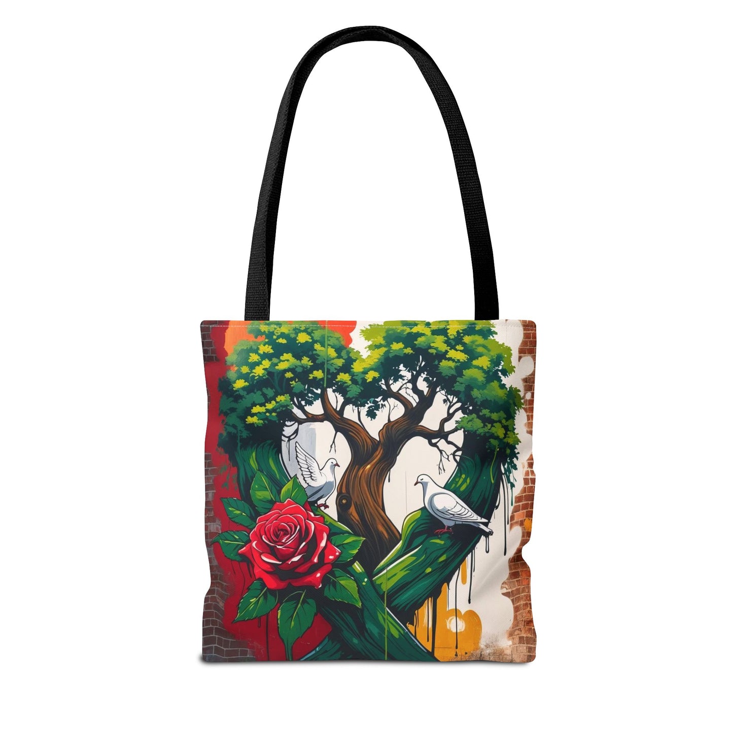 Artistic Surge - Eco-Friendly Canvas Tote Bag - ROSE