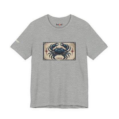 Cancer - Gothic Zodiac T-Shirt. Zodiac in the Shadows