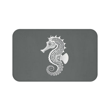 Tribal Bath Mat. Ocean Energy, Tribal Style